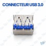 💻 Connecteur USB 3.0 Femelle à Souder